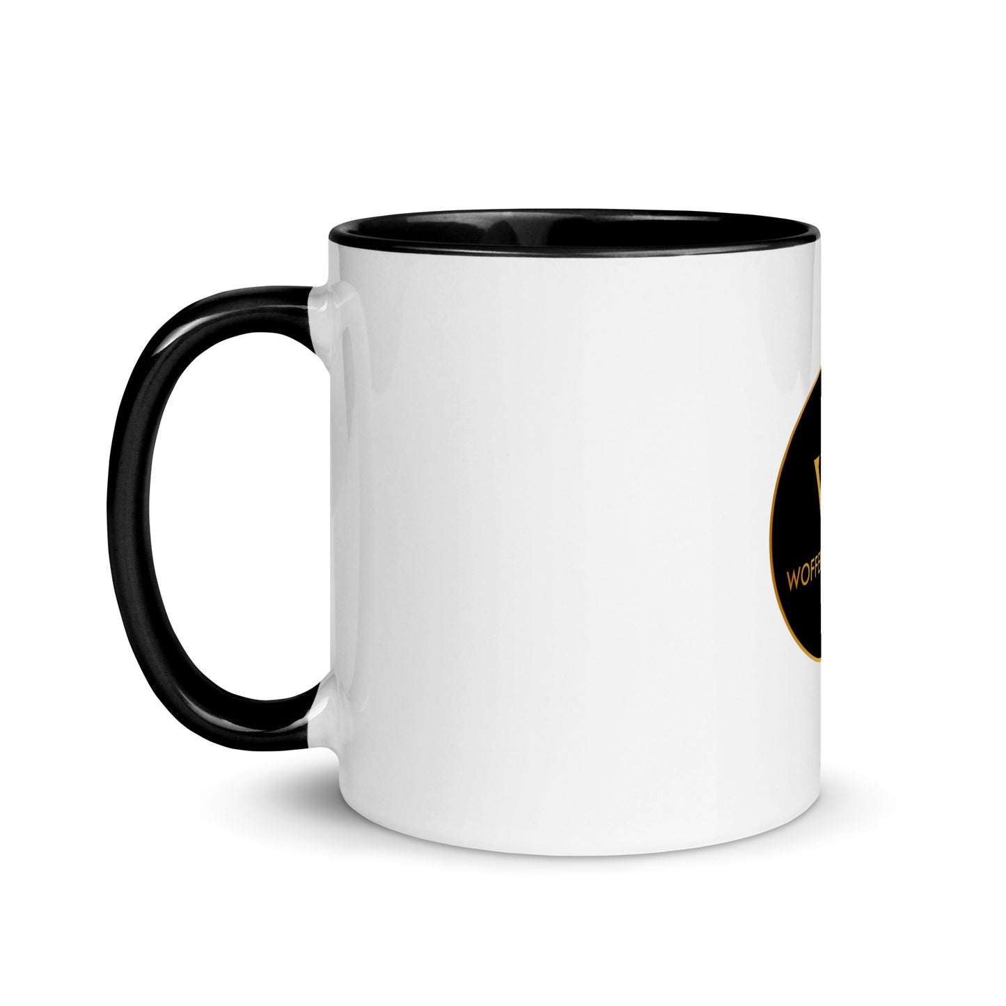 WOFFEE COFFEE Circle Logo Mug with Color Inside