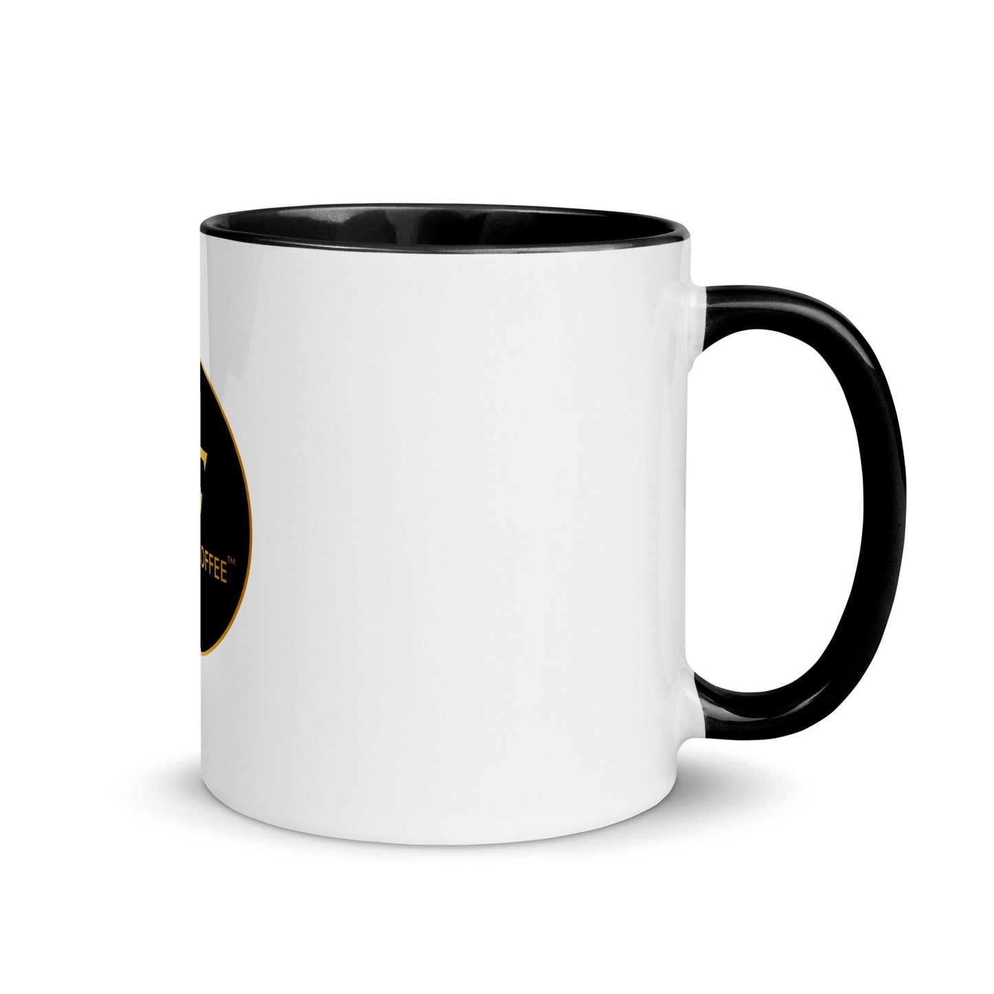 WOFFEE COFFEE Circle Logo Mug with Color Inside
