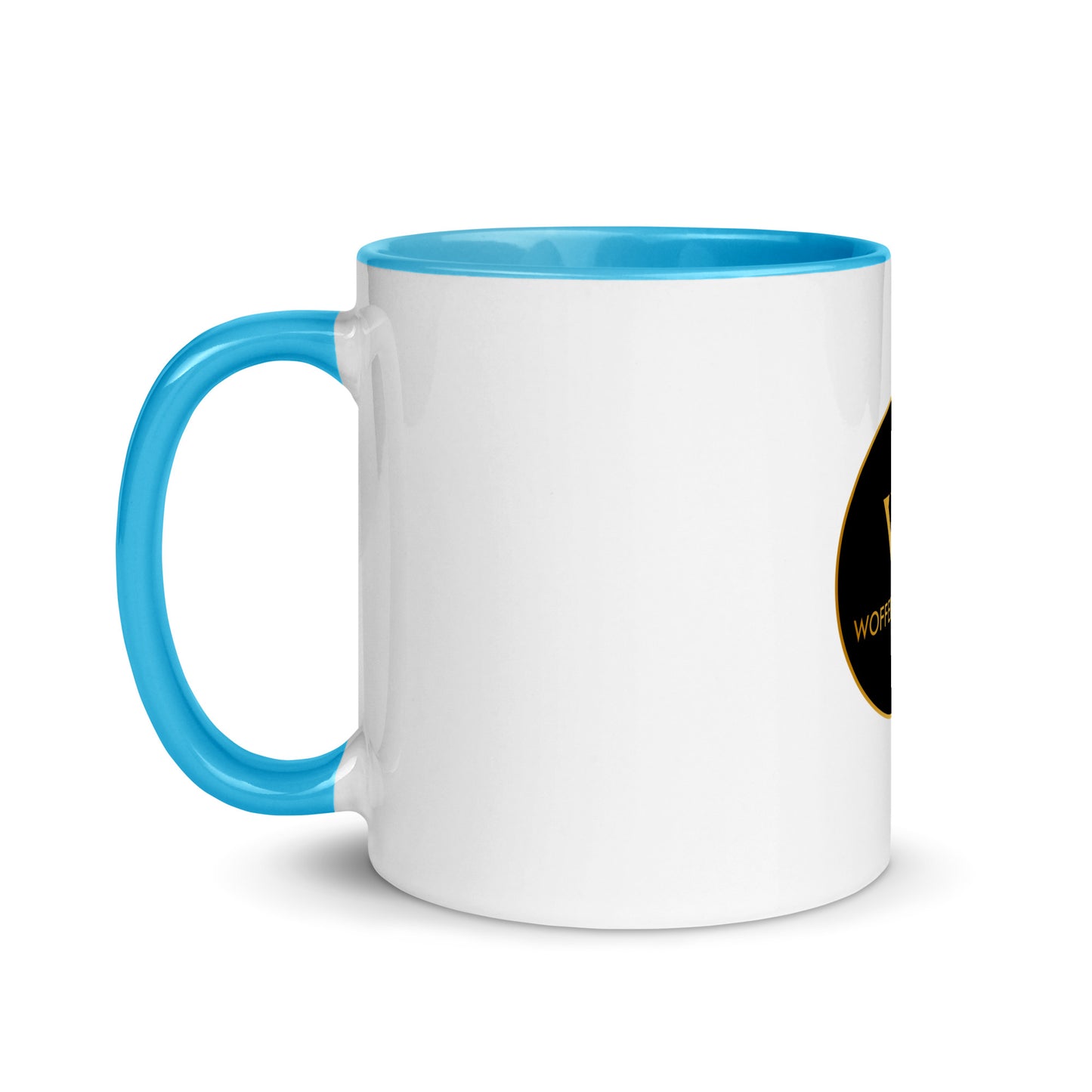 WOFFEE COFFEE Circle Logo Mug with Color Inside