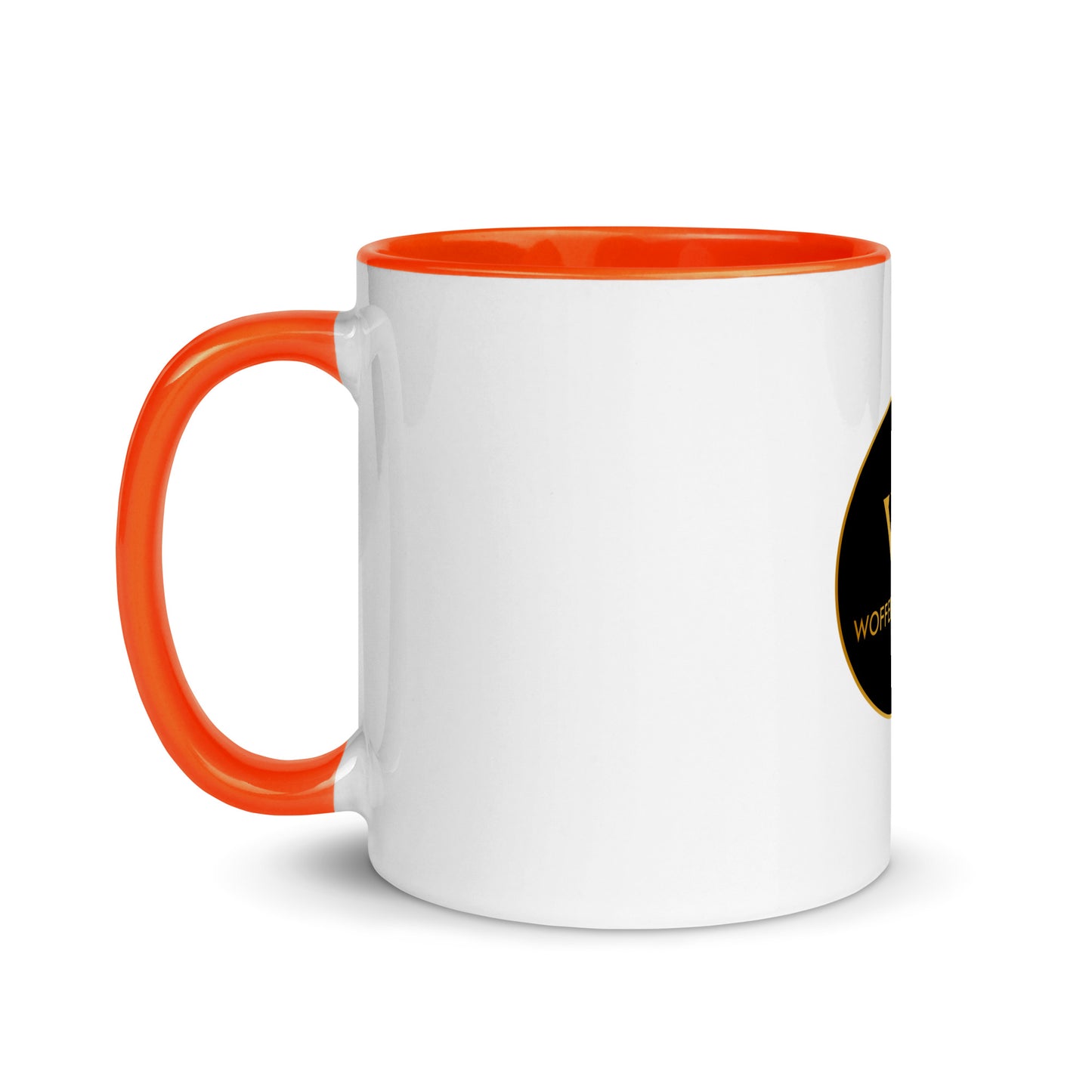 WOFFEE COFFEE Circle Logo Mug with Color Inside