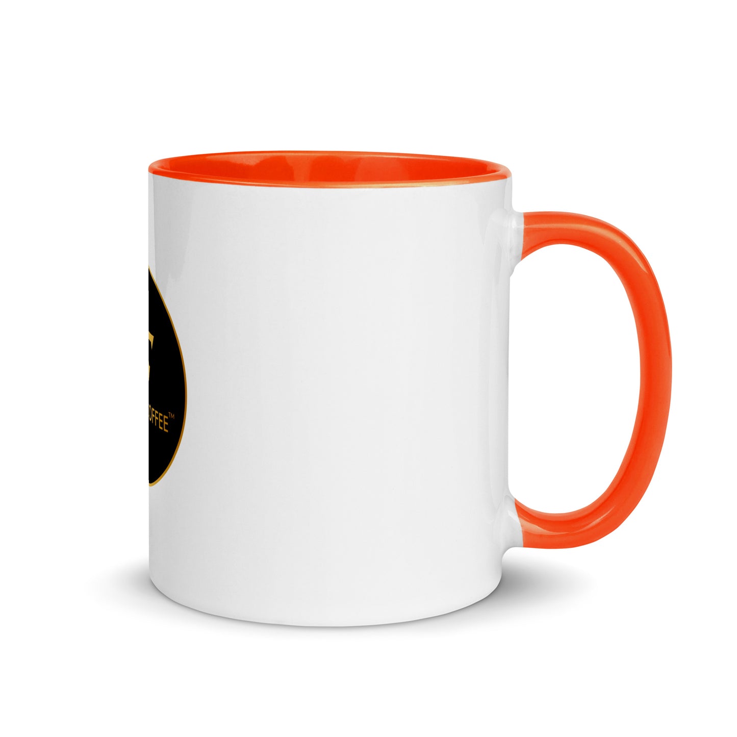 WOFFEE COFFEE Circle Logo Mug with Color Inside