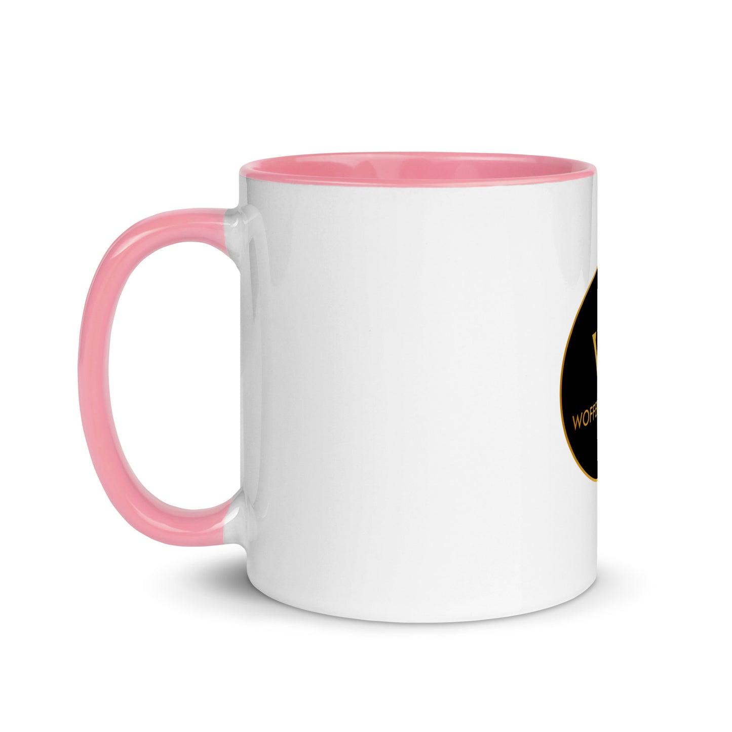 WOFFEE COFFEE Circle Logo Mug with Color Inside