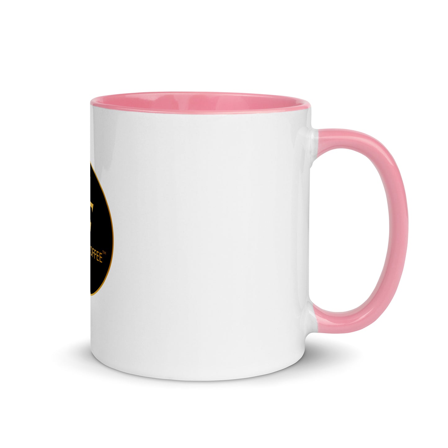 WOFFEE COFFEE Circle Logo Mug with Color Inside