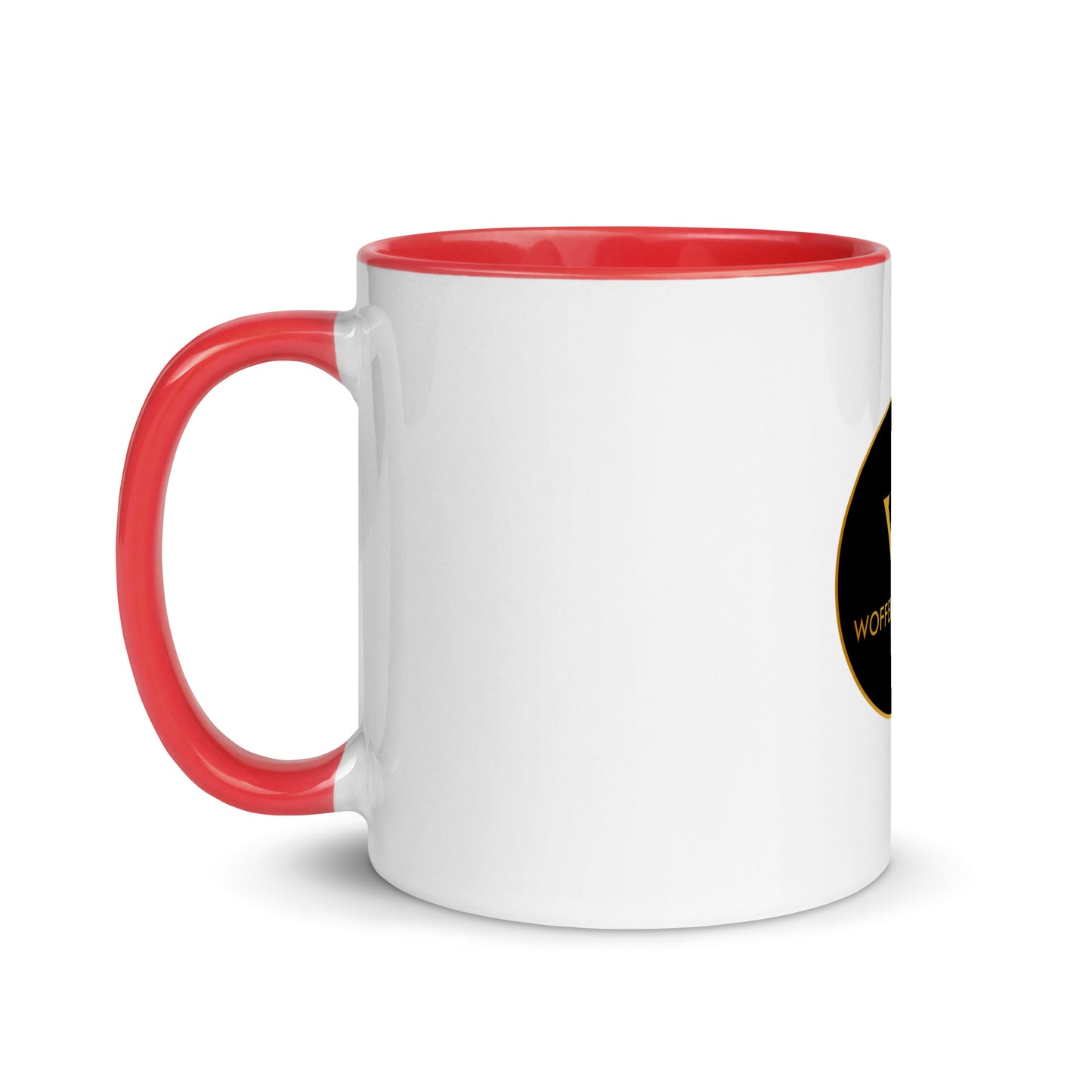 WOFFEE COFFEE Circle Logo Mug with Color Inside