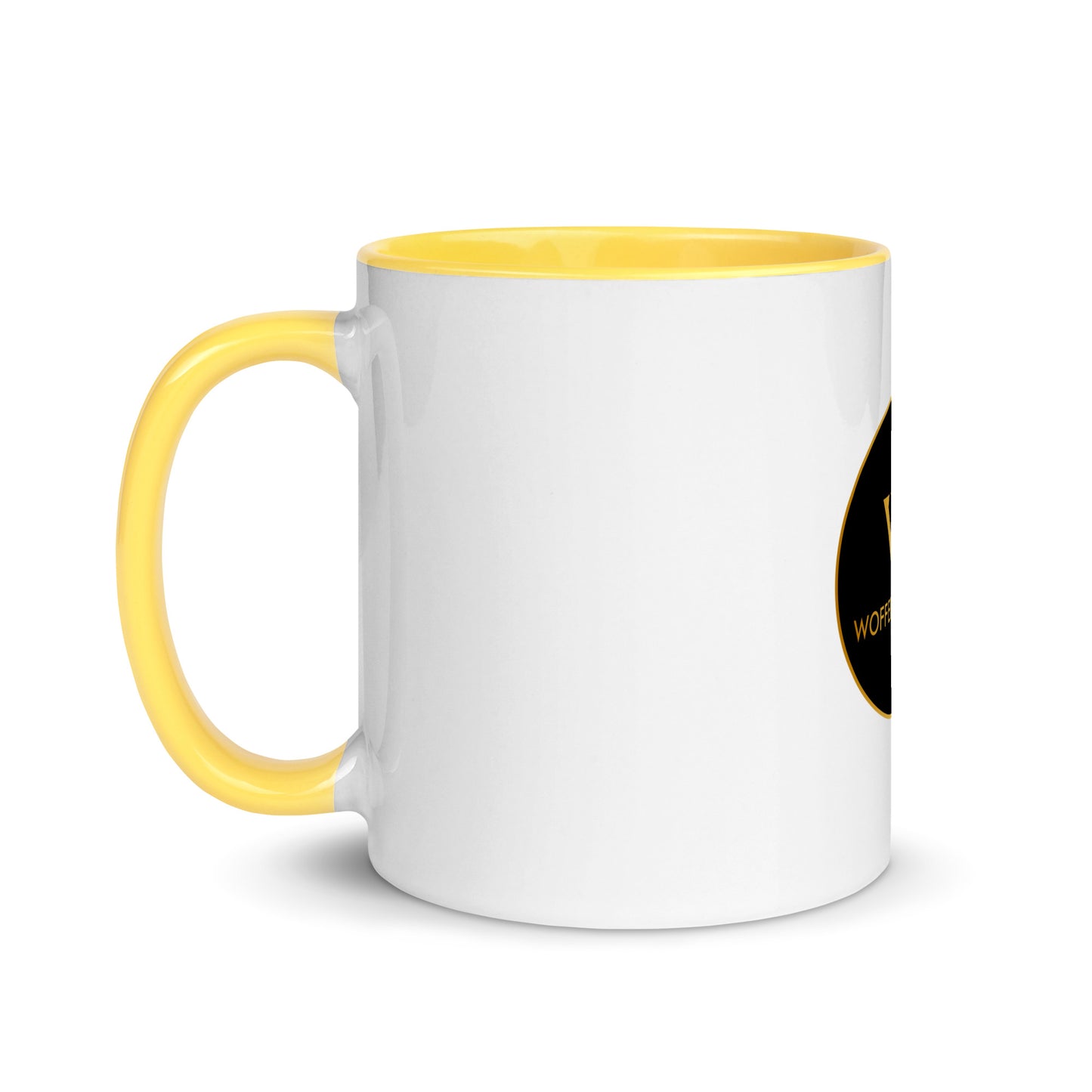WOFFEE COFFEE Circle Logo Mug with Color Inside