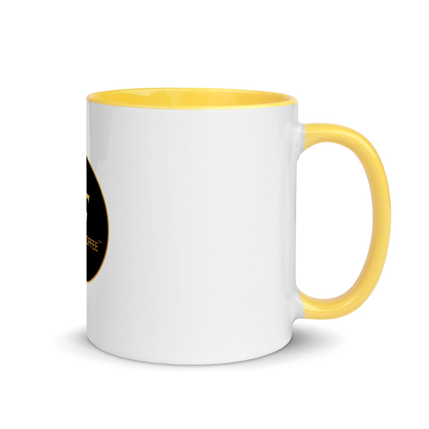WOFFEE COFFEE Circle Logo Mug with Color Inside