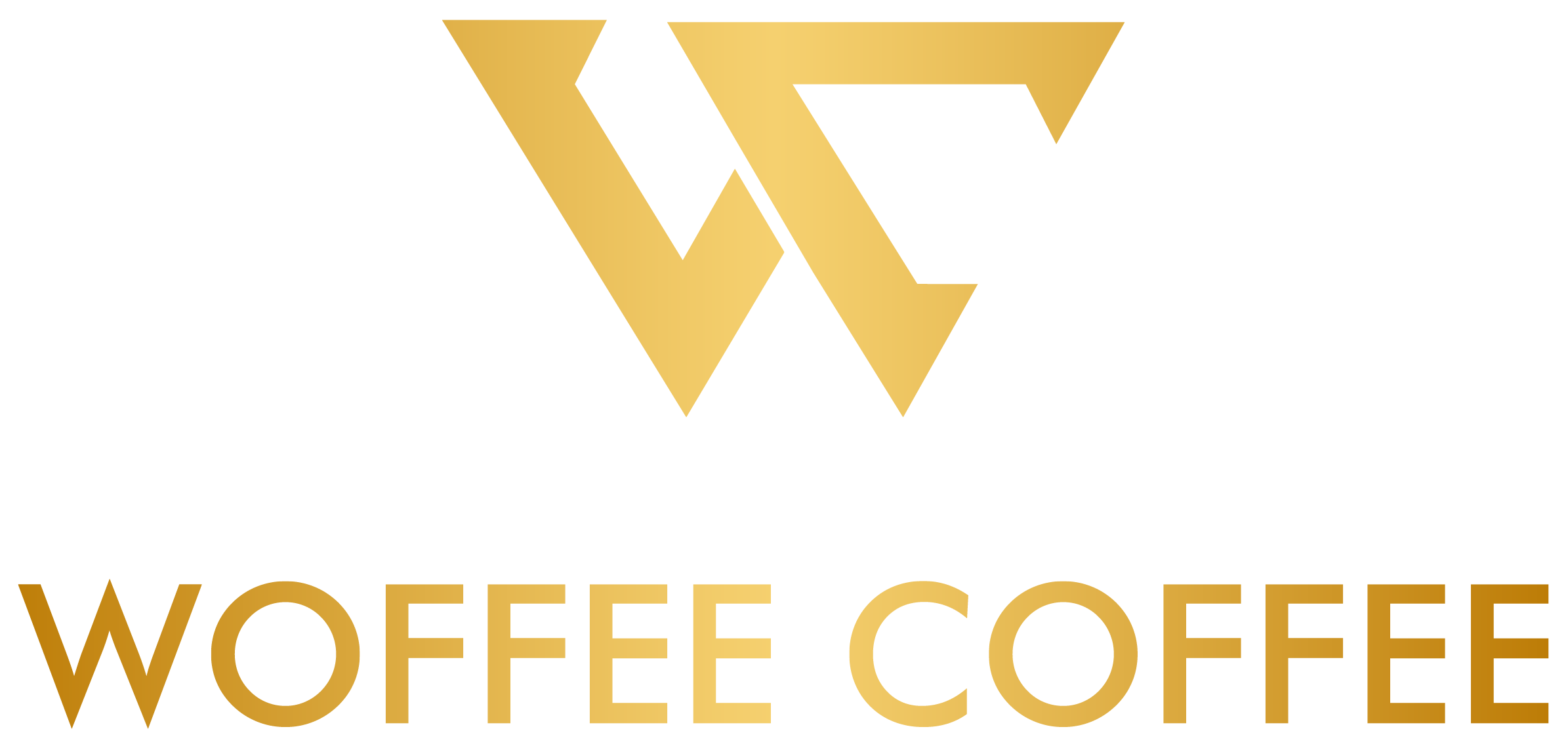 Woffee Coffee Logo. High quality luxury premium gourmet freshly roasted coffee bean shipped to your door Woffee Beans