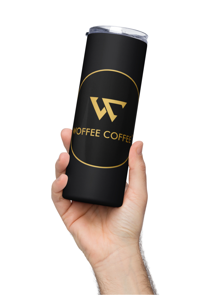 WOFFEE COFFEE Circle Logo Stainless Steel Tumbler