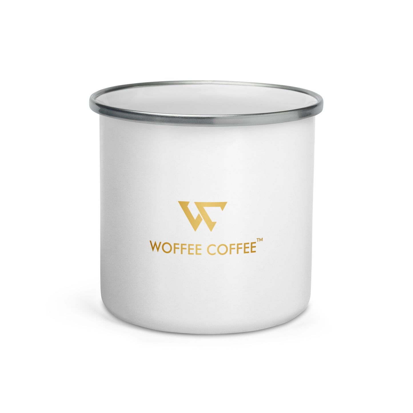 Enamel WOFFEE COFFEE Logo Mug