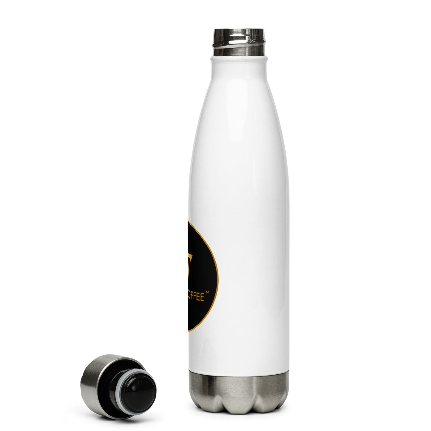 WOFFEE COFFEE Circle Logo Stainless Steel Water Bottle