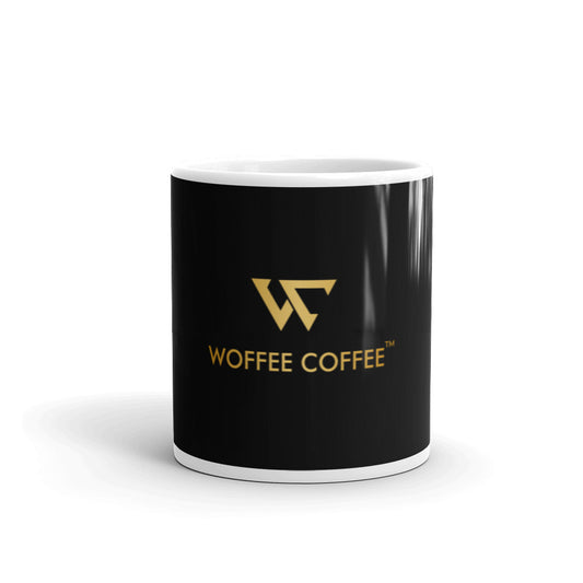 Limited Edition Black WOFFEE COFFEE Logo Mug