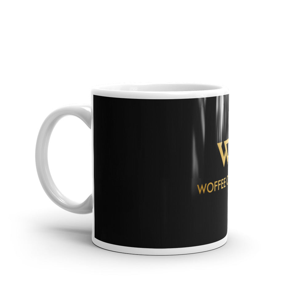 Limited Edition Black WOFFEE COFFEE Logo Mug