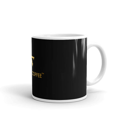 Limited Edition Black WOFFEE COFFEE Logo Mug