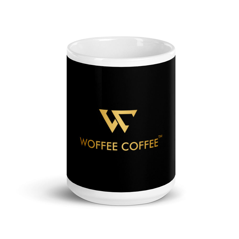 Limited Edition Black WOFFEE COFFEE Logo Mug