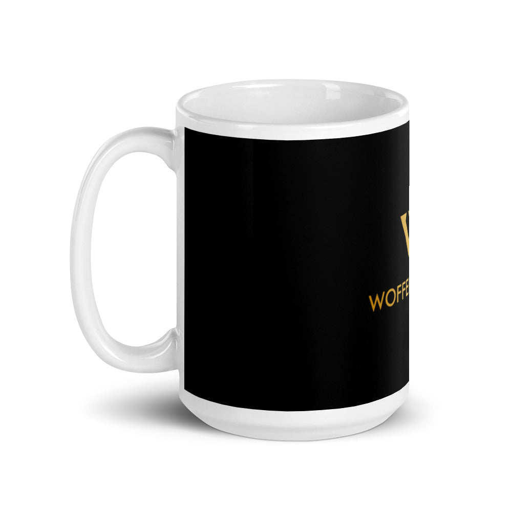 Limited Edition Black WOFFEE COFFEE Logo Mug